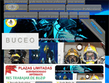 Tablet Screenshot of cursosbuceoprofesional.com